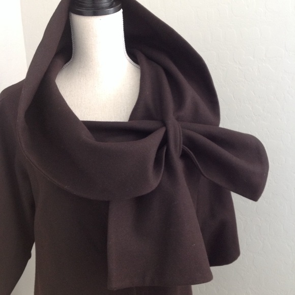 Brown Cape Coat - Picture 2 of 7